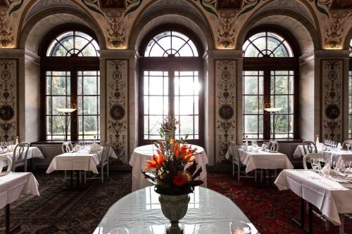 Restaurace v ubytování Rånäs Slott