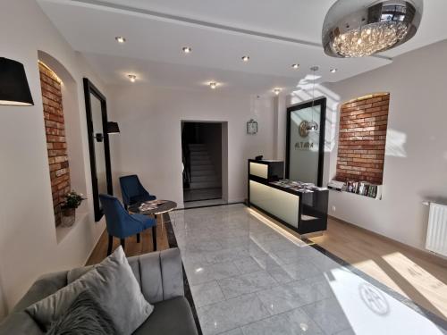 Posezení v ubytování Altara Apartamenty Centrum - Free Parking