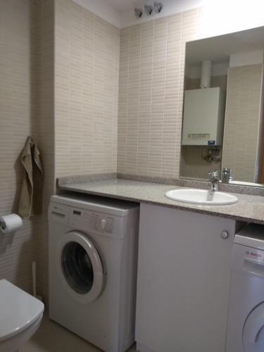 Koupelna v ubytování Apartament amb pati a la Vall Fosca, tranquilitat i bones vistes