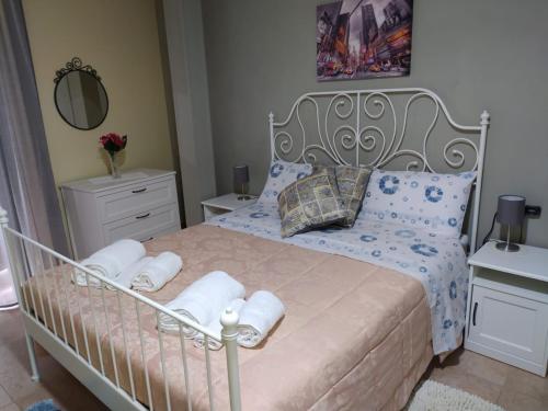 Postel nebo postele na pokoji v ubytování La Torre B&B