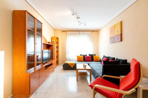 Posezení v ubytování Céntrico II Donkey Parking incluido