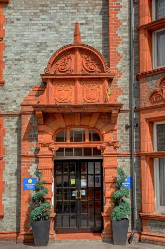 an entrance to a building with an ornate door at Sure Hotel by Best Western Reading in Reading