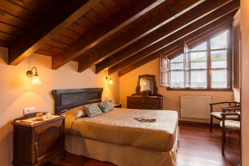 Llit o llits en una habitació de Casas Rurales Pandesiertos