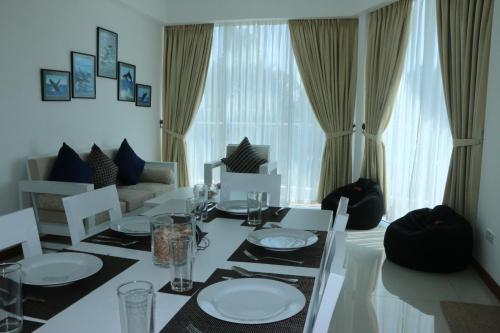 Zona de estar de BEACH HAVEN NILAVELI