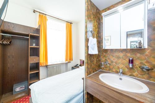 Koupelna v ubytování Hotel Rheinfelderhof