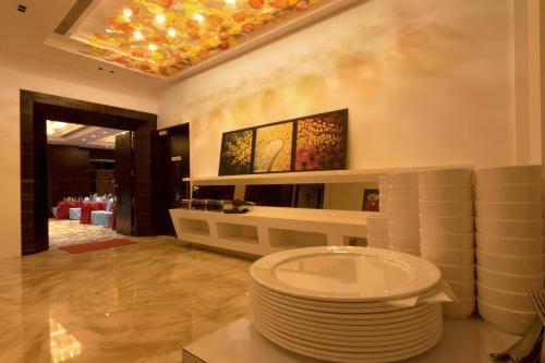 Koupelna v ubytování Hotel MBC Citadel Nashik