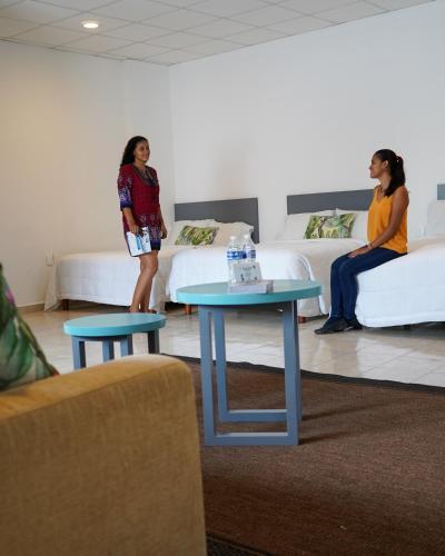 Posezení v ubytování Hotel & Suites Arges - Centro Chetumal