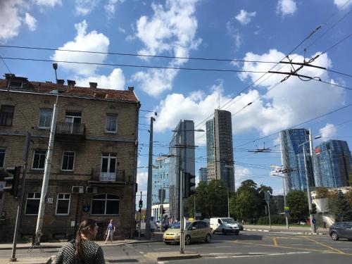 Miesto panorama iš apartamentų arba bendras vaizdas Vilniuje