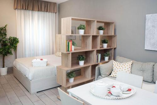 Χώρος καθιστικού στο Residenza Flegrea