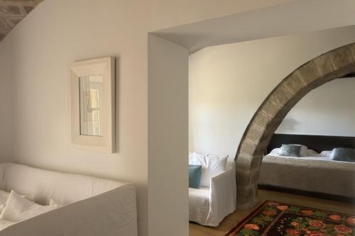 Ένα ή περισσότερα κρεβάτια σε δωμάτιο στο Hotel La Malcontenta