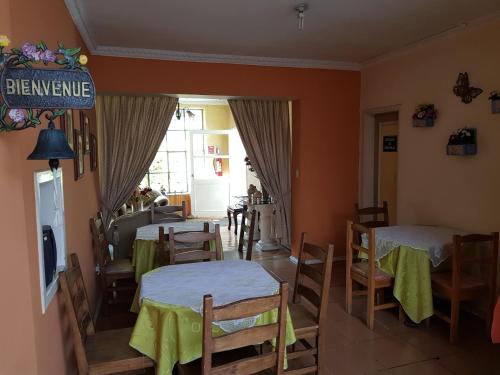 Posezení v ubytování Petite Maison