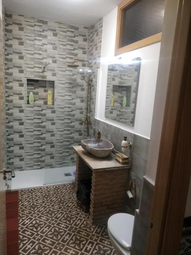 Kúpeľňa v ubytovaní Apartamentos Fuente Nueva II