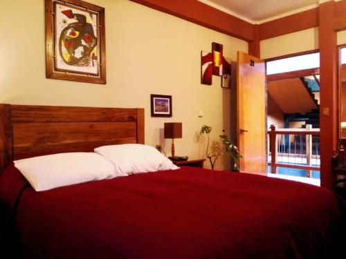 Katil atau katil-katil dalam bilik di Hostal Cagnapa Restobar