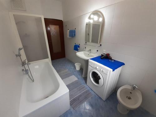 Kúpeľňa v ubytovaní Saglia Apartments