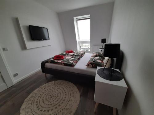 TV a/nebo společenská místnost v ubytování Baltic Apartments - Apartamenty Bałtyk Bay View