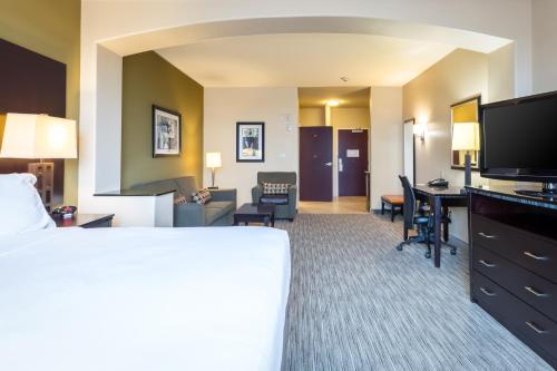 Holiday Inn Express Hotel & Suites Dallas West, an IHG Hotel TV 또는 엔터테인먼트 센터