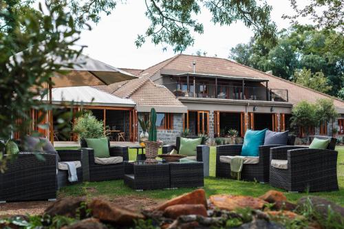 Zahrada ubytování Cheetah Ridge Lodge