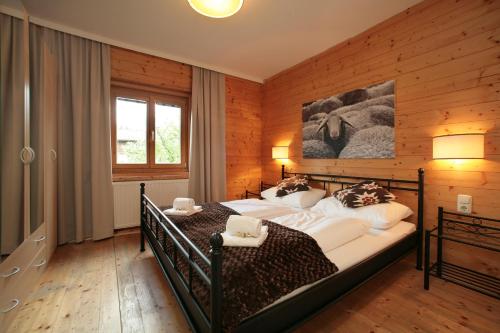 Postelja oz. postelje v sobi nastanitve Edelweiss am See