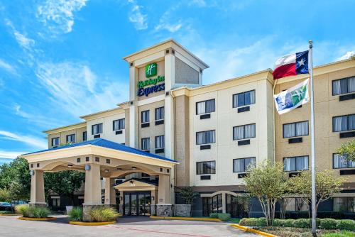 a rendering of the front of a hotel at Holiday Inn Express Hotel and Suites Fort Worth/I-20 in Fort Worth