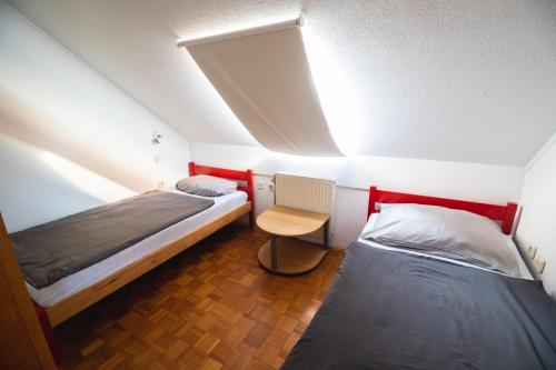 Postelja oz. postelje v sobi nastanitve Extraordinary apartment in Terme Banovci spa resort