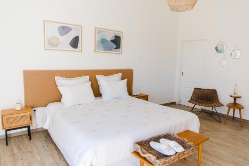 En eller flere senger på et rom på Monte da Casa do João - Exclusive, private & fully serviced