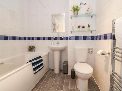 Koupelna v ubytování Valentines Cottage