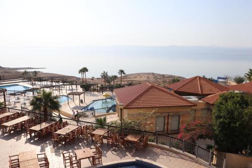 A view of the pool at Dead Sea Spa Hotel or nearby