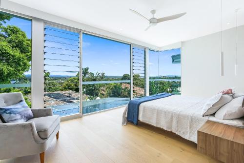 Gallery image of Magnificent views on Arkana, Noosa Heads in Noosa Heads