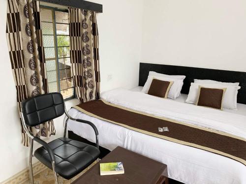 Postel nebo postele na pokoji v ubytování IL Padrino hotel