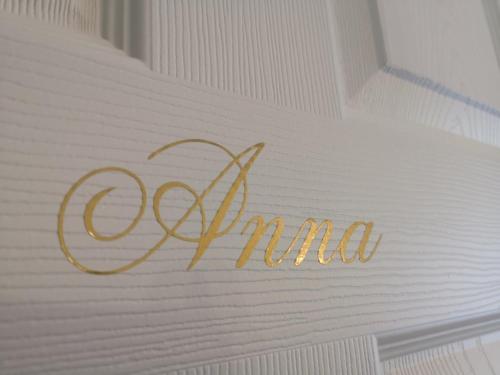 a sign for a door with the word go run at Varga Villa in Orfű