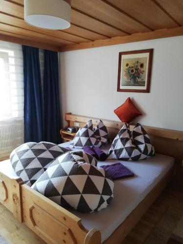 Ένα ή περισσότερα κρεβάτια σε δωμάτιο στο Appartement Raggl