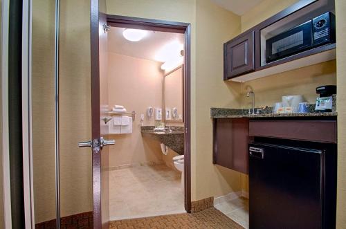 Bathroom sa Holiday Inn Express & Suites Costa Mesa, an IHG Hotel