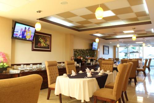Restaurant o un lloc per menjar a Hotel Señorial Tlaxcala