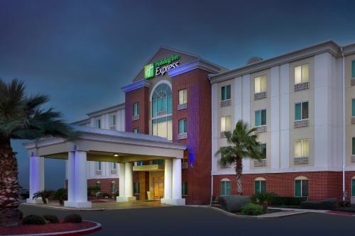 a rendering of a hotel at night at Holiday Inn Express & Suites San Antonio West Sea World Area by IHG in San Antonio