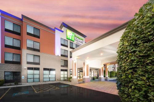 a rendering of the front of a hotel at Holiday Inn Express Hotel & Suites Pasco-TriCities by IHG in Pasco