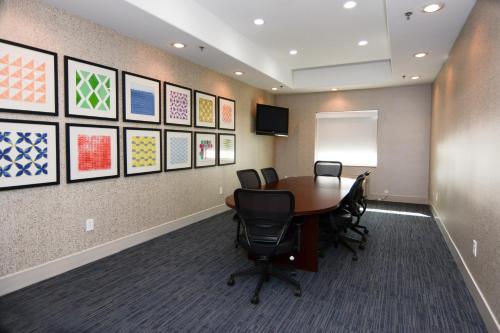a conference room with a table and chairs at Holiday Inn Express Rolla by IHG in Rolla