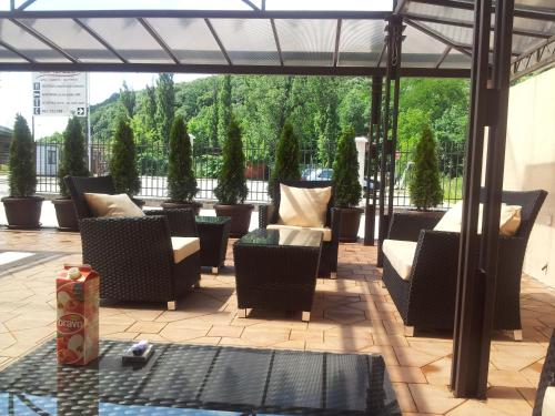 Posezení v ubytování Hotel Topcider