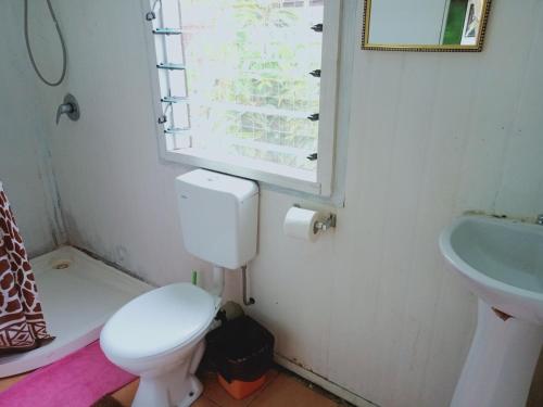 
A bathroom at Olivias Accommodation

