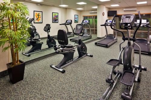 Fitness centrum a/nebo fitness zařízení v ubytování Holiday Inn Express & Suites Toluca Zona Aeropuerto by IHG
