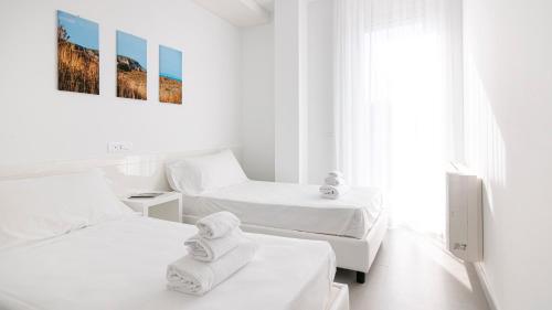 Katil atau katil-katil dalam bilik di Rivazzurra Homes - B