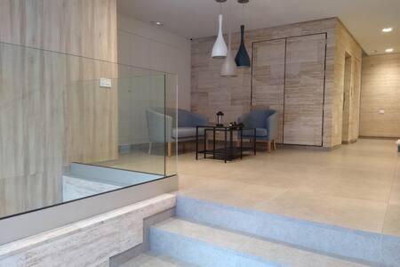 Ein Sitzbereich in der Unterkunft Sweet Home Las Canteras