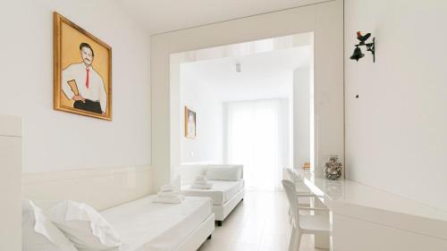 Katil atau katil-katil dalam bilik di Rivazzurra Homes - B