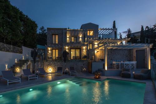 Villa Costele with Private Sandy Beach