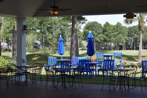 Zahrada ubytování Golf View Villa 709 Brunswick Plantation