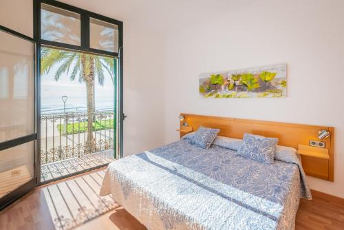 Posteľ alebo postele v izbe v ubytovaní InSitges Ribera's Beach