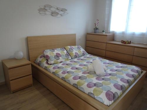 Ένα ή περισσότερα κρεβάτια σε δωμάτιο στο VUE MER - Appartement T2