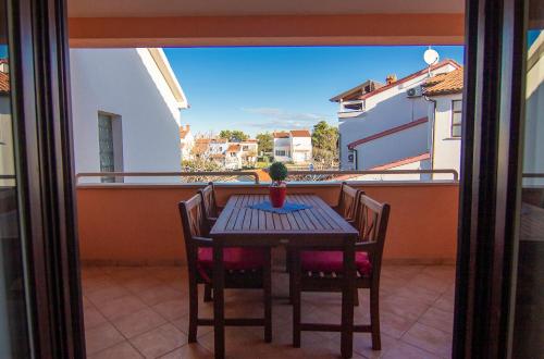 Balkoni atau teres di Apartments Edo