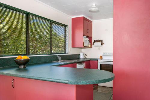 Dapur atau dapur kecil di Catch and Release - Taupo Holiday Home