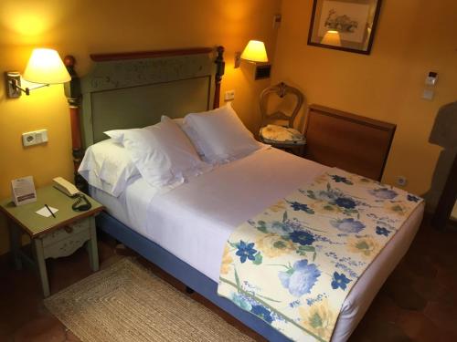 
Cama o camas de una habitación en Hotel Palacio Obispo

