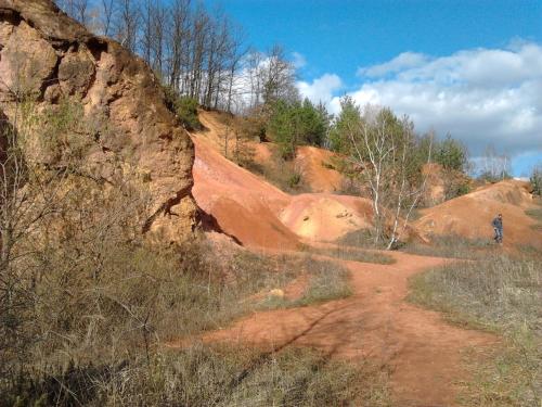 Un paisaje natural cerca de la casa de huéspedes